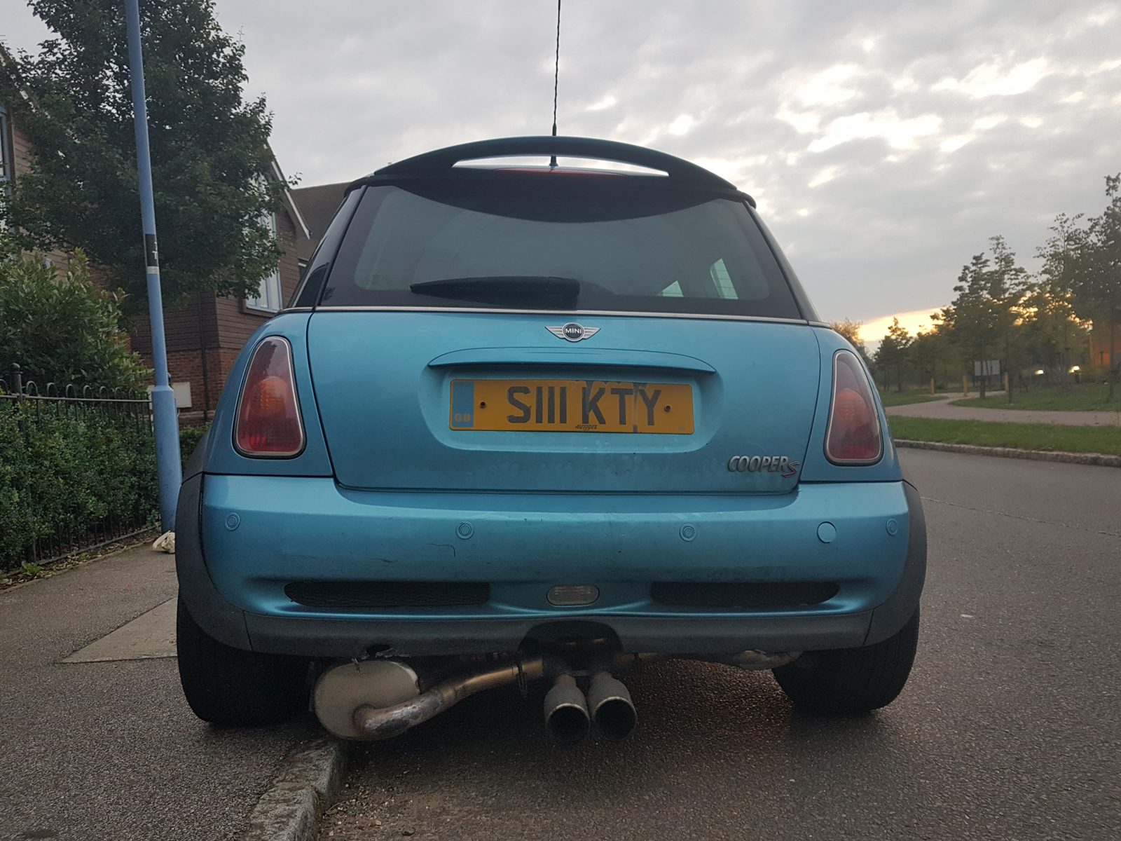 MINI Cooper S from the rear